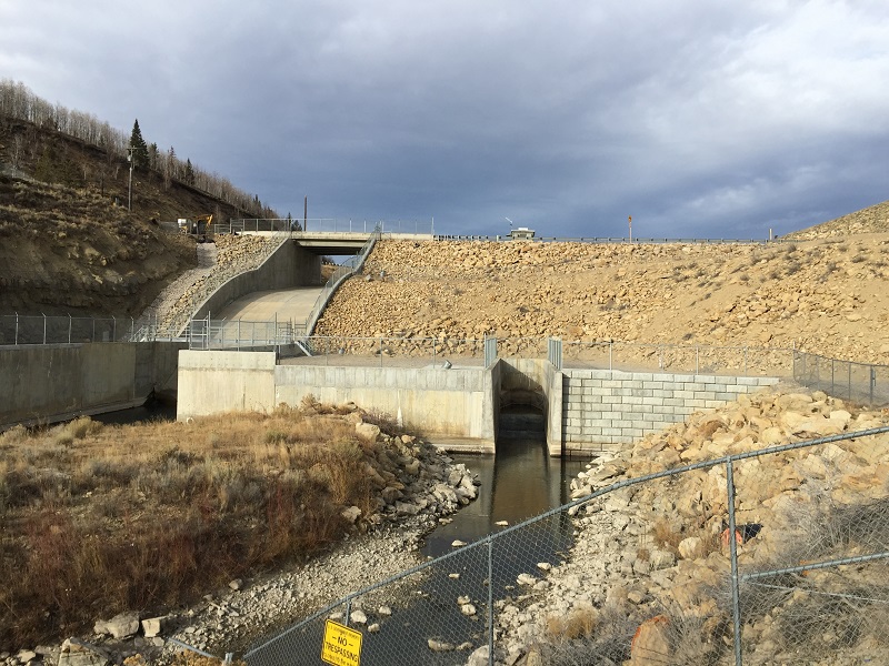 Carbon WCD Scofield Dam Outlet Modifications photo 2